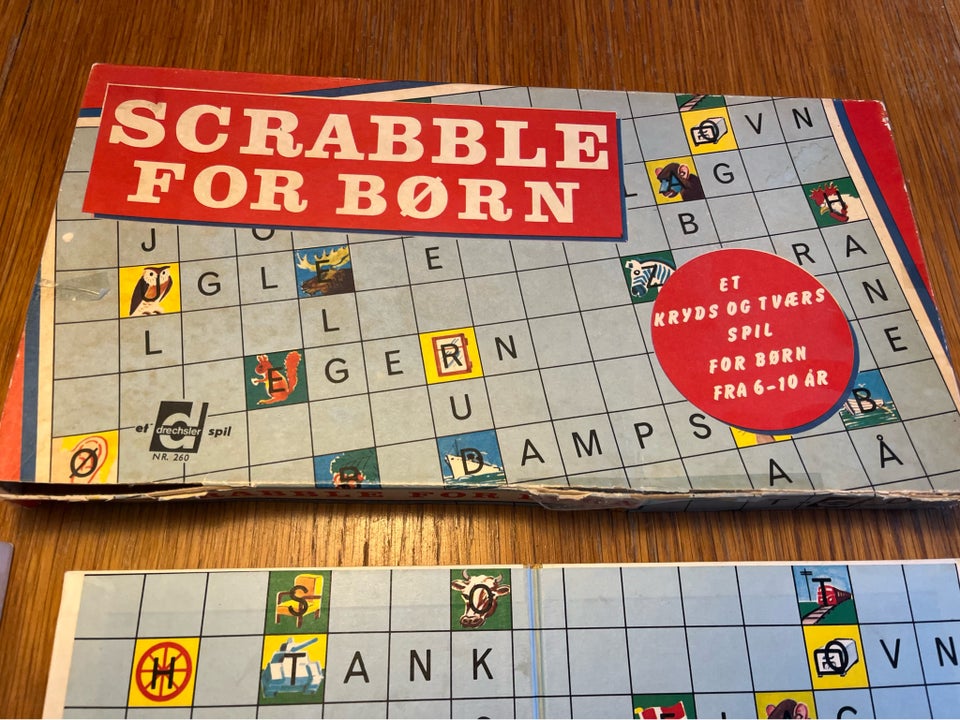 Scrabble for børn , 1958, brætspil