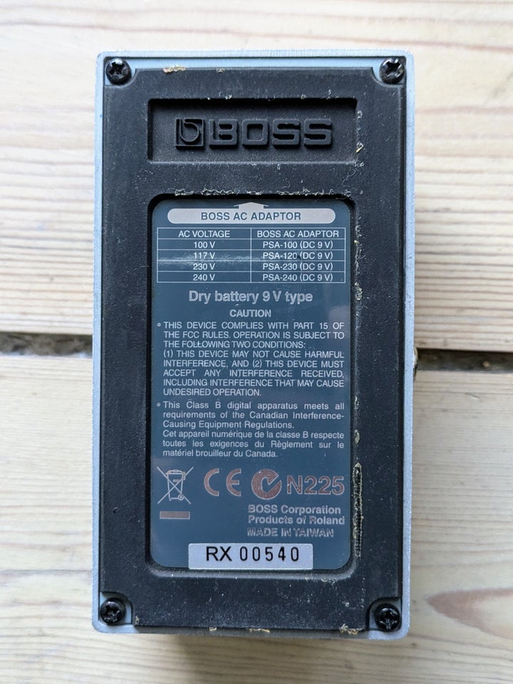 Chromatic Tuner, Boss TU-2