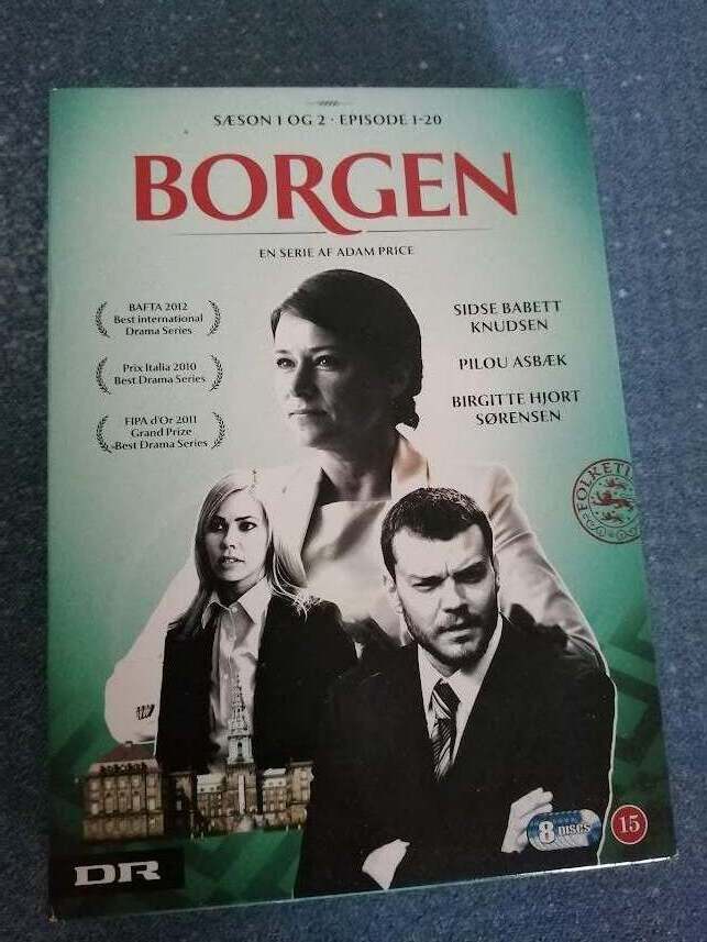 Borgen 1 + 2, DVD, TV-serier