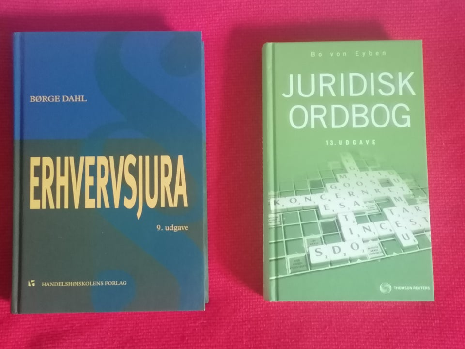 Juridisk Ordbog, Erhvervsjura,