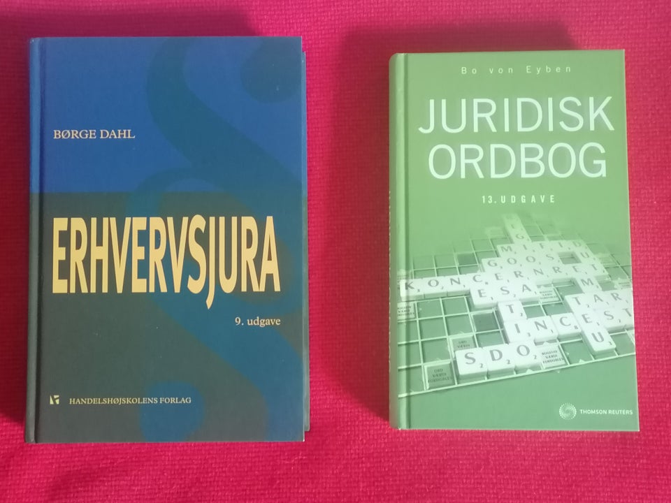 Juridisk Ordbog, Erhvervsjura,