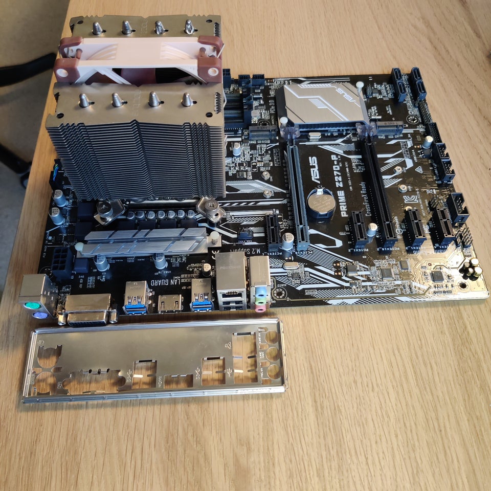 ASUS Z270-P + Intel i5 7600K, God