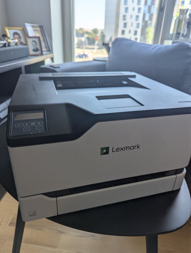 Laserprinter, m. farve, Lexmark