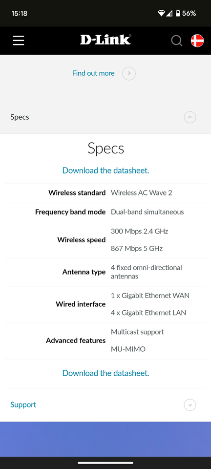 Router wireless D-link