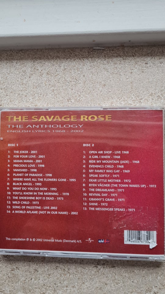 SAVAGE ROSE: THE ANTHOLOGY, rock