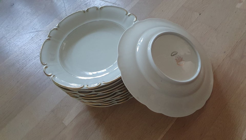 Porcelæn Tallerkener