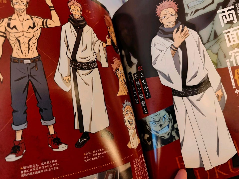 Jujutsu Kaisen Anime Artbook,