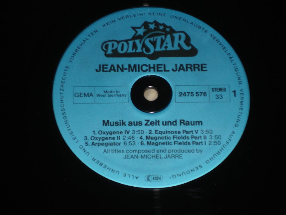 LP, Jean Michel Jarre / Jean-Michel