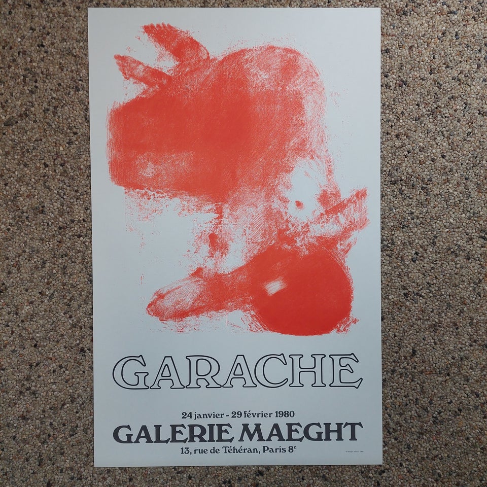 Galerie Maeght plakat Claude