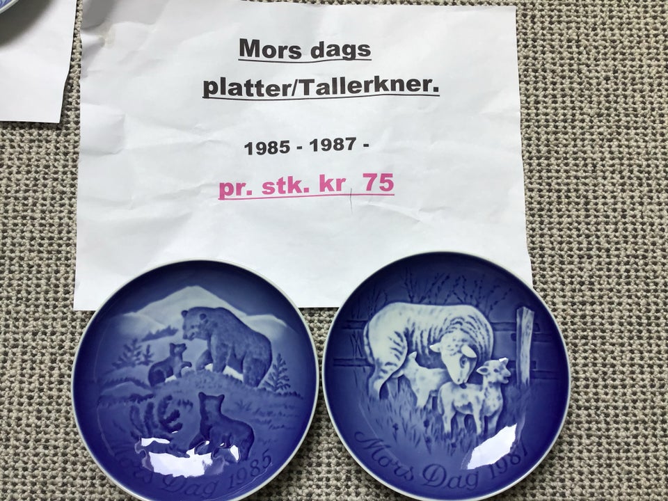 Mors dags platter. , BG