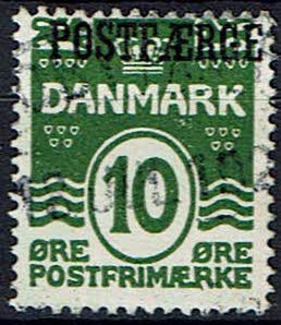 Danmark, stemplet,