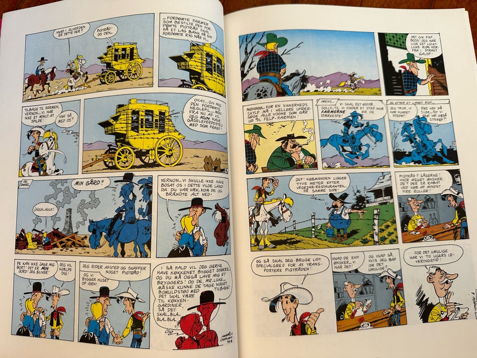 Lucky Luke: pigtråd over prærien,