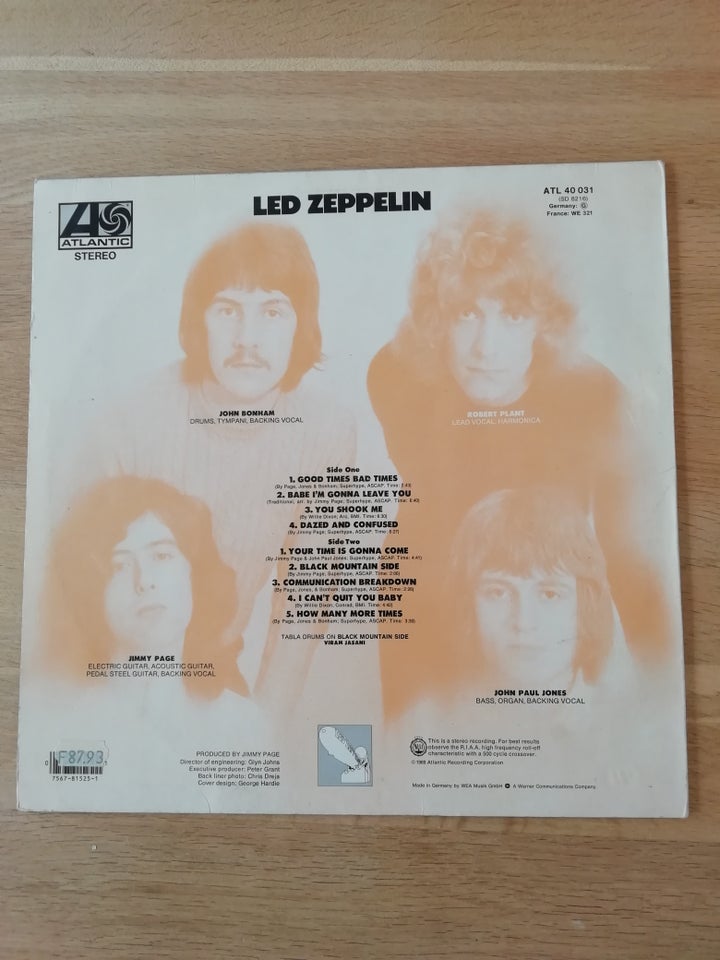 LP, LED ZEPPELIN , LED ZEPPELIN 1