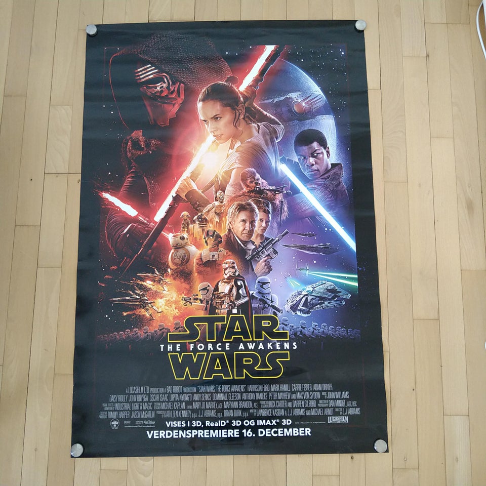 Star Wars Filmplakater b: 65 h: 96