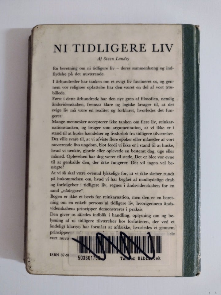 Ni tidligere liv, Steen Landsby,