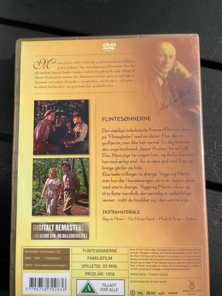 Flintesønnerne DVD familiefilm