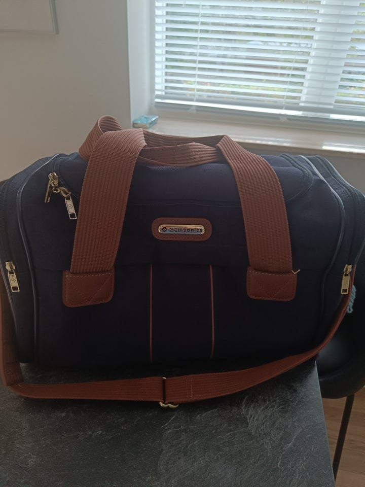 Weekendtaske, Samsonite, denim