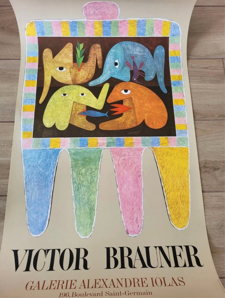Litografisk plakat Victor