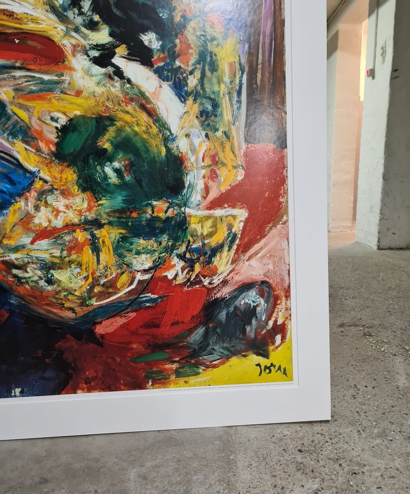 Plakat Asger Jorn motiv: