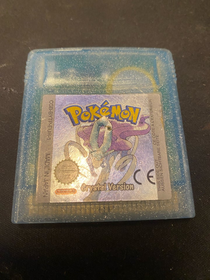 Pokemon Crystal, Gameboy Color,