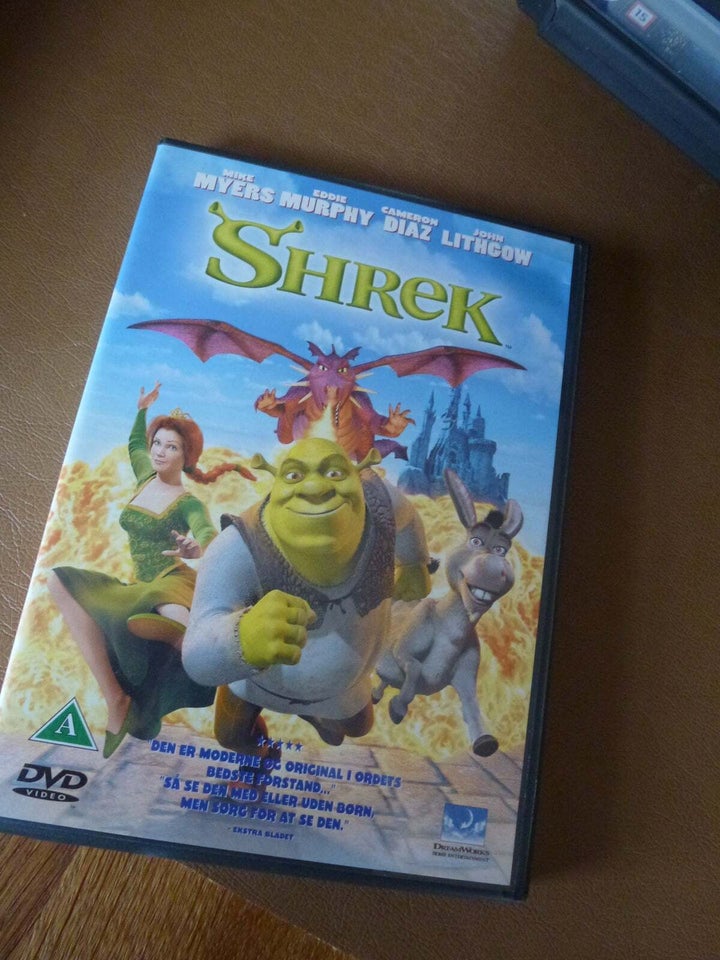 Shrek, DVD, tegnefilm