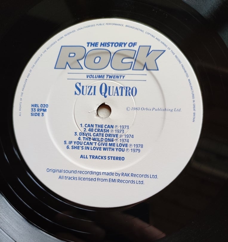 LP, T. Rex /The Sweet / Suzi Quatro /