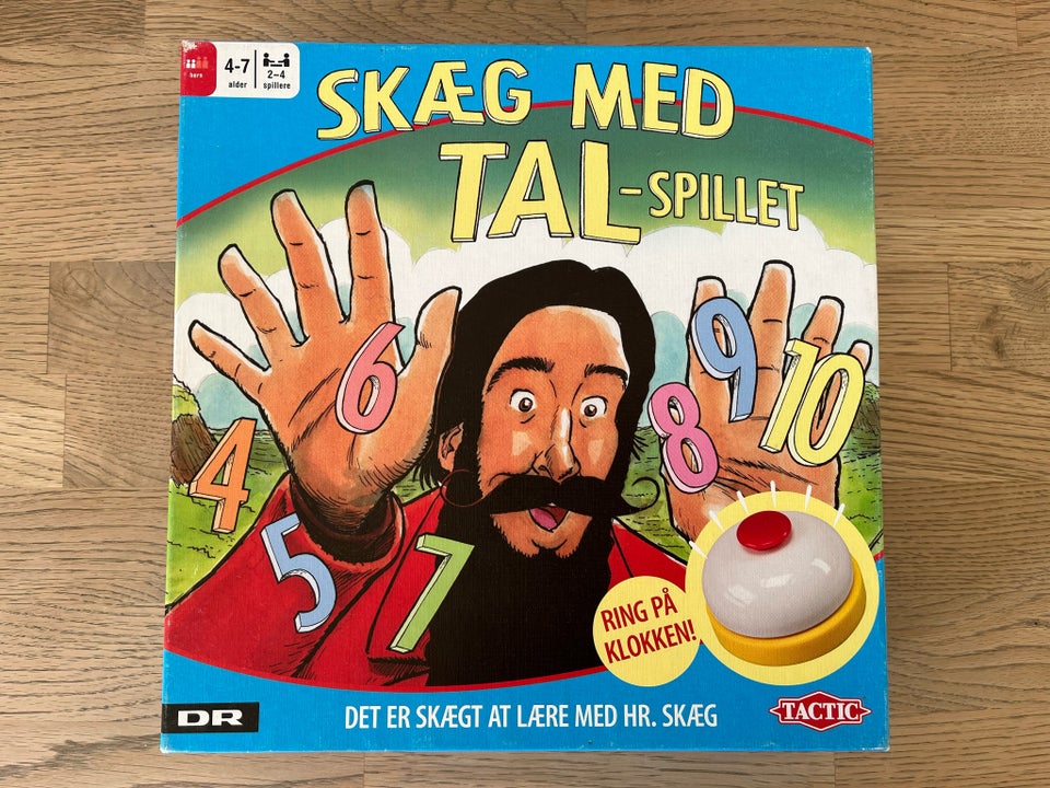 Skæg med tal spillet, Børnespil,