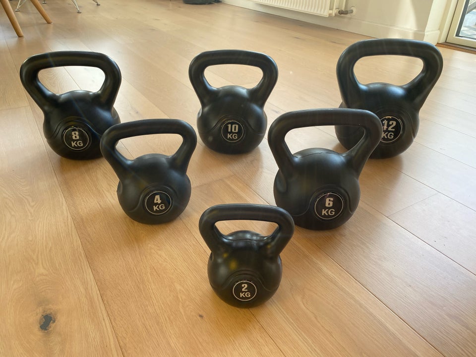 Kettlebell, 6 stk kettlebell ,