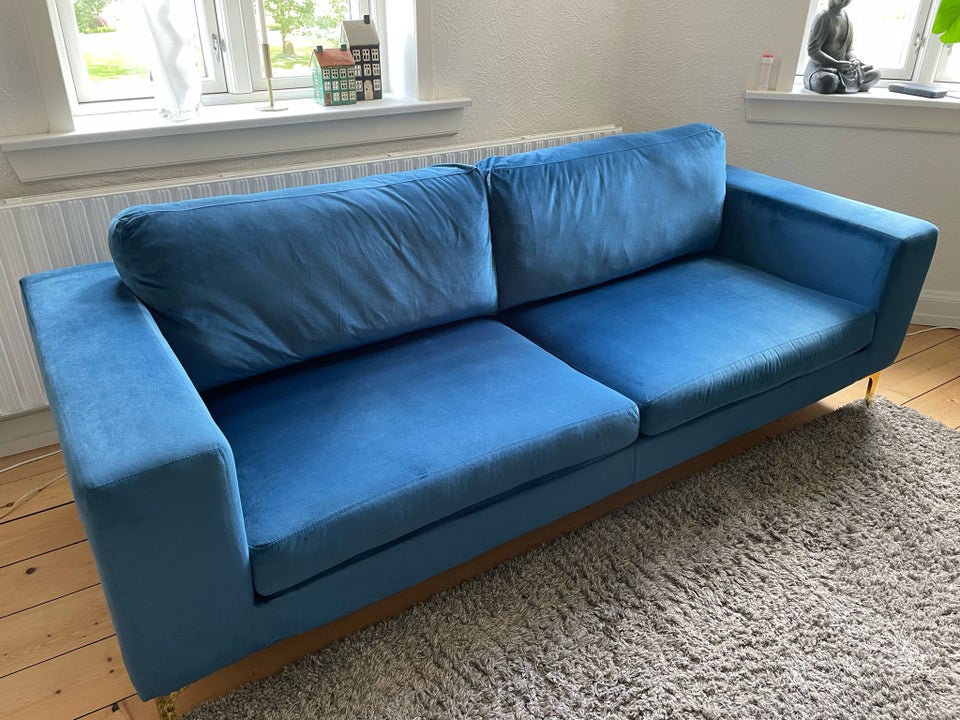 Sofa velour 3 pers