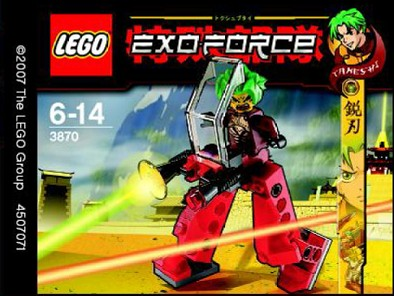 Lego Exo-Force 3870 Takeshi