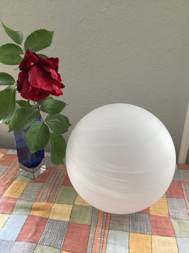 Glas kugle til lampe med batteri