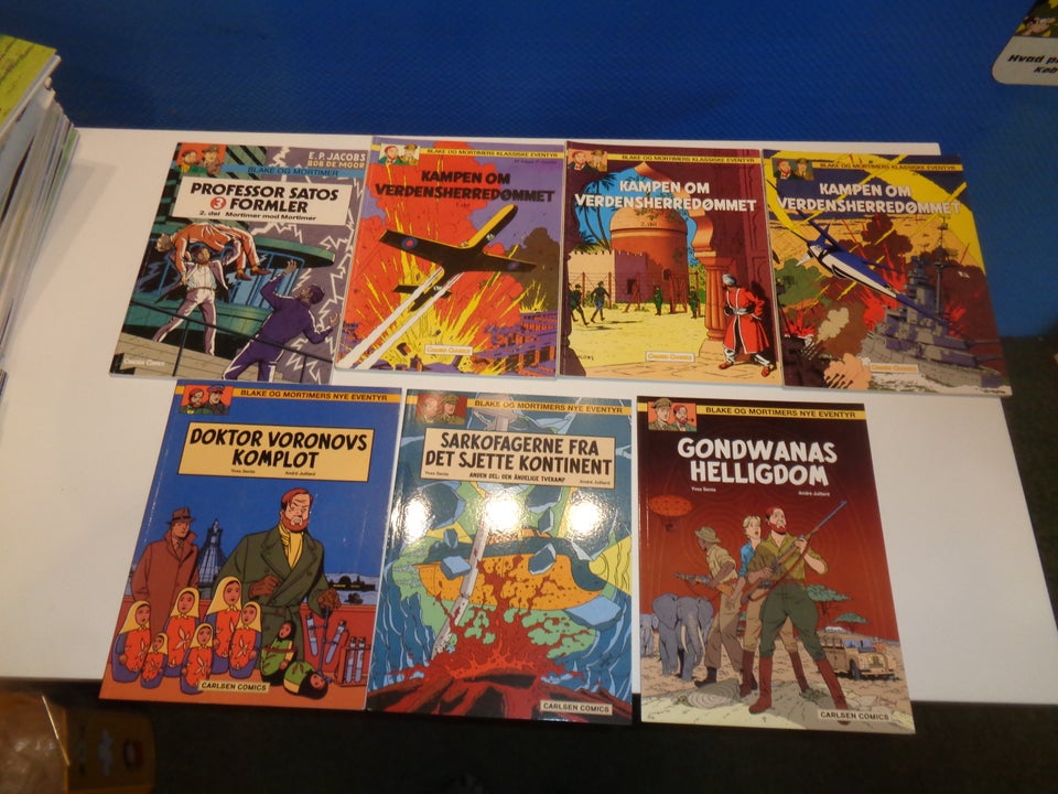 Blake og Mortimer album,