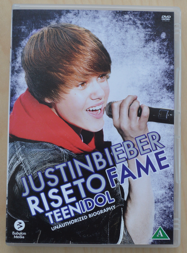 Justin Bieber Rise To Fame, DVD,