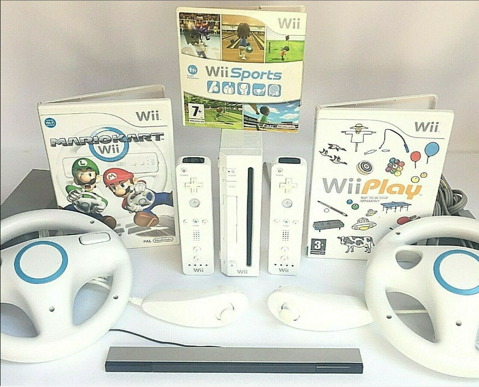 Nintendo Wii Mario Kart Wii Pakke