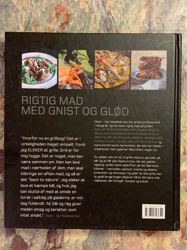 Grill med gnist og glød , emne: mad og