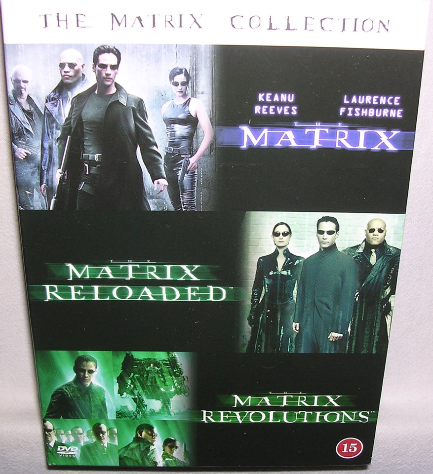 The Matrix Collection, DVD, action