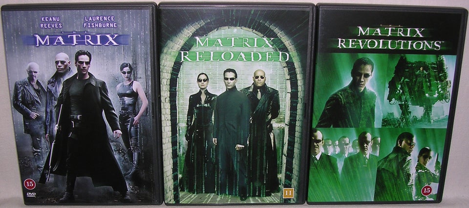 The Matrix Collection, DVD, action