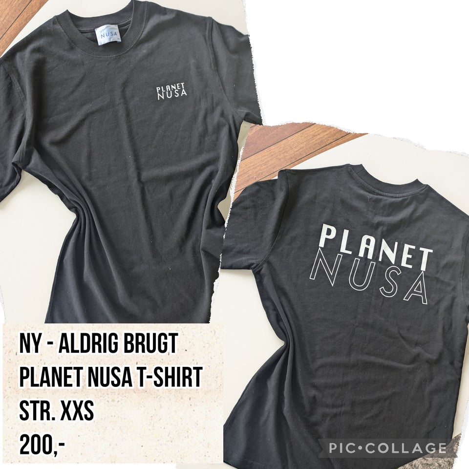 Andet, T-shirt, Planet nusa