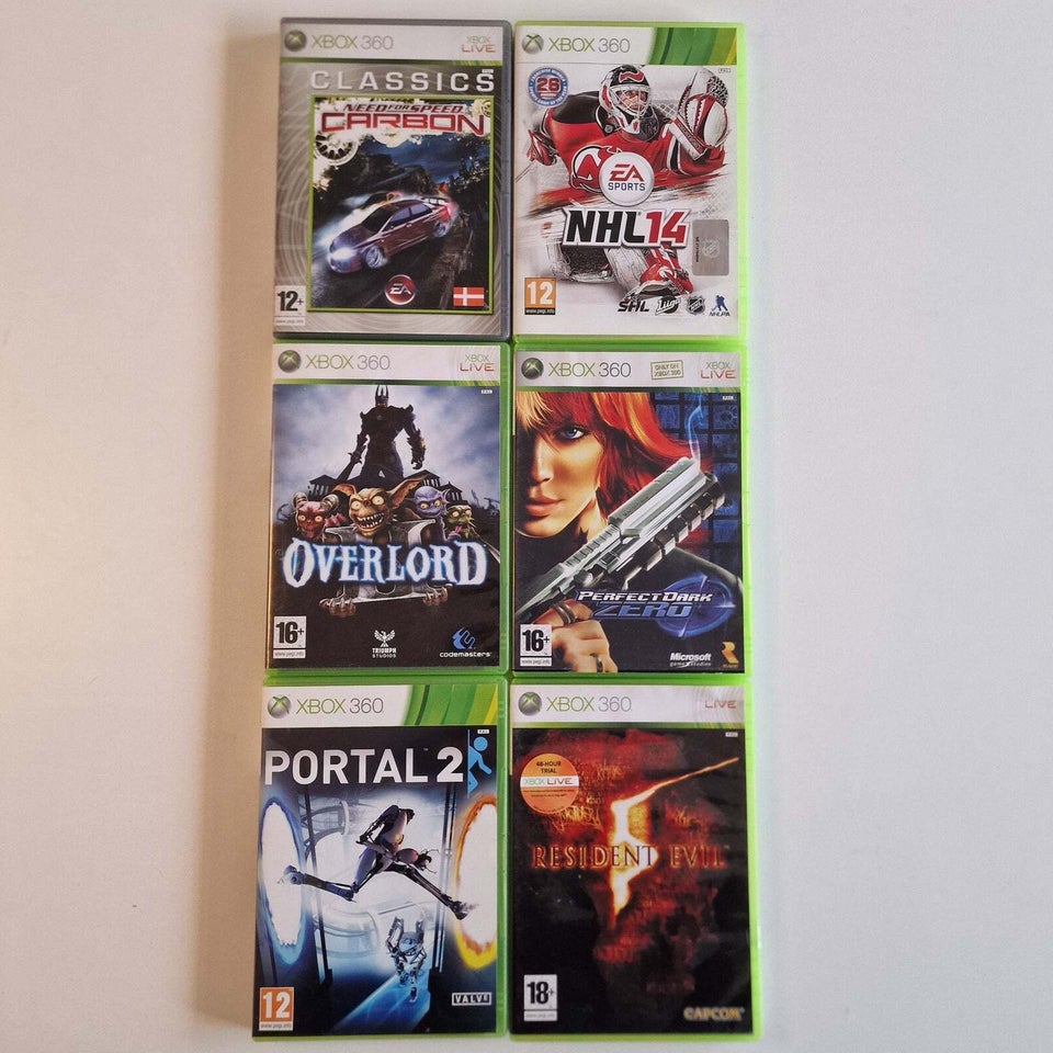 Blandet Lot Xbox 360 M-W, Xbox 360,