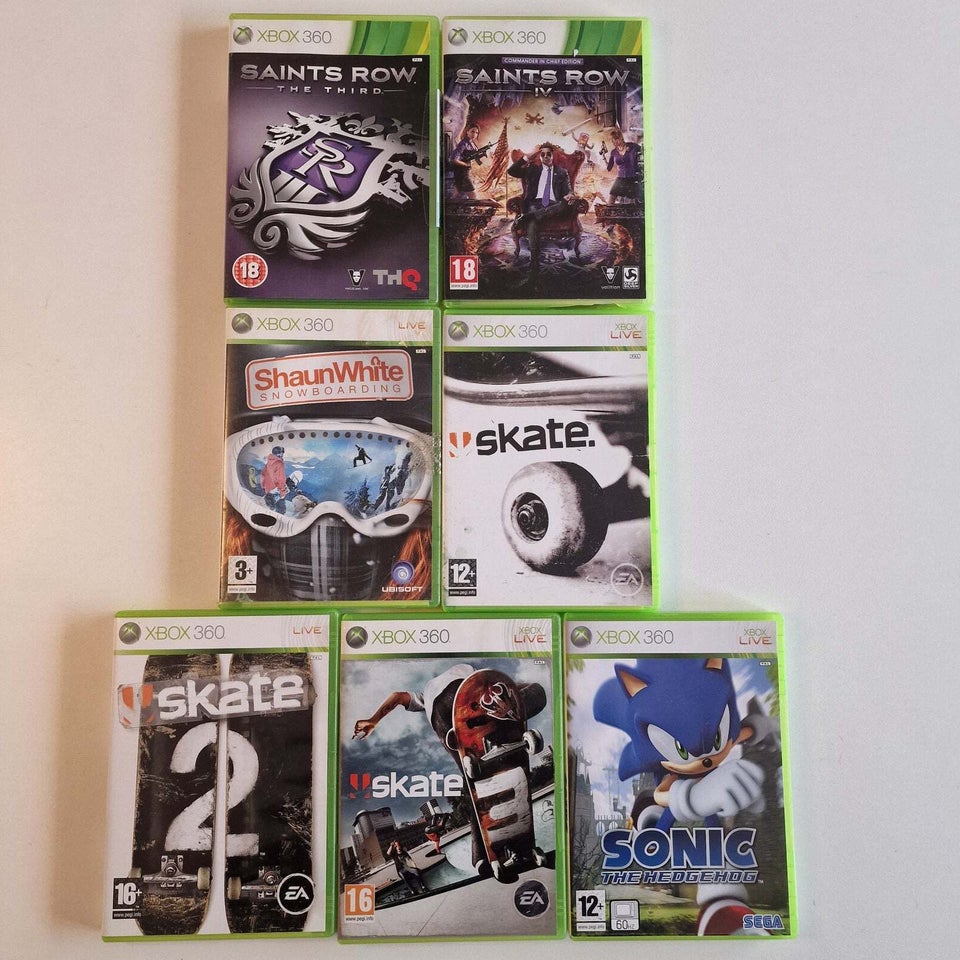 Blandet Lot Xbox 360 M-W, Xbox 360,