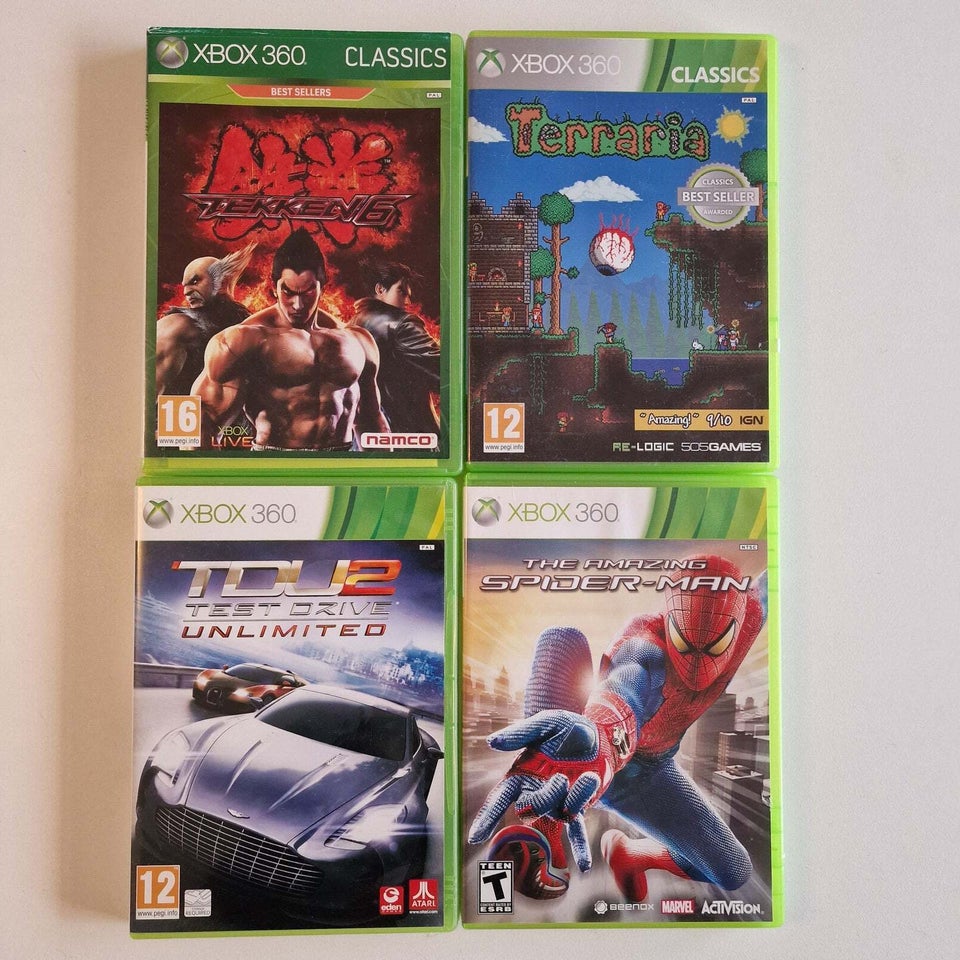 Blandet Lot Xbox 360 M-W, Xbox 360,