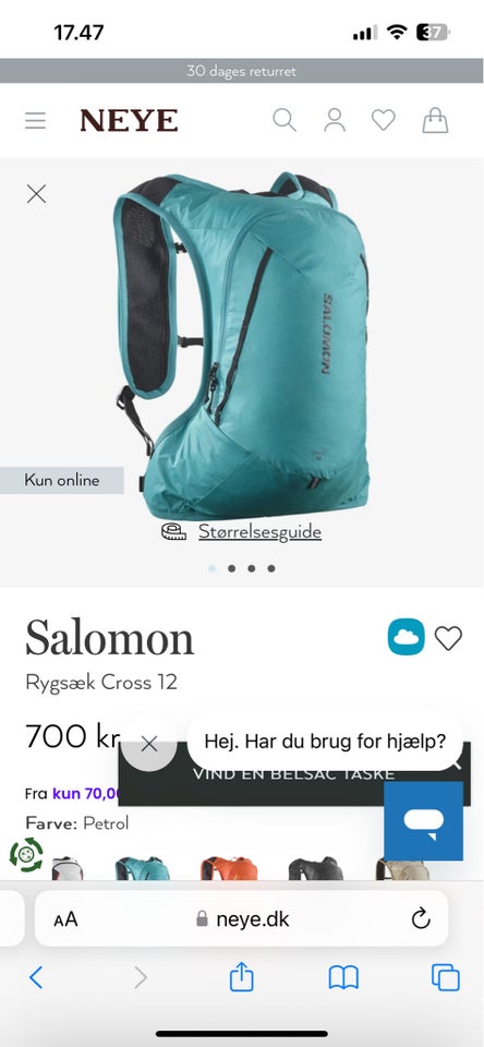 Sportstaske, Salomon Cross Unisex