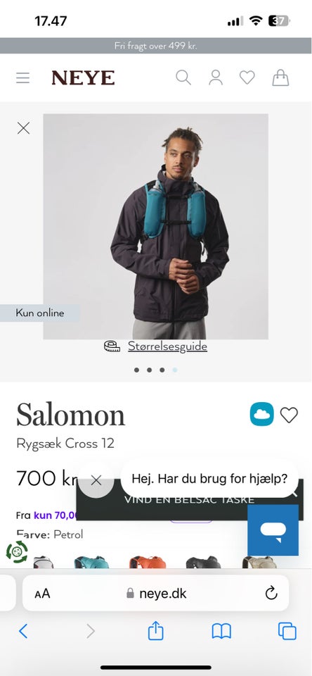 Sportstaske, Salomon Cross Unisex