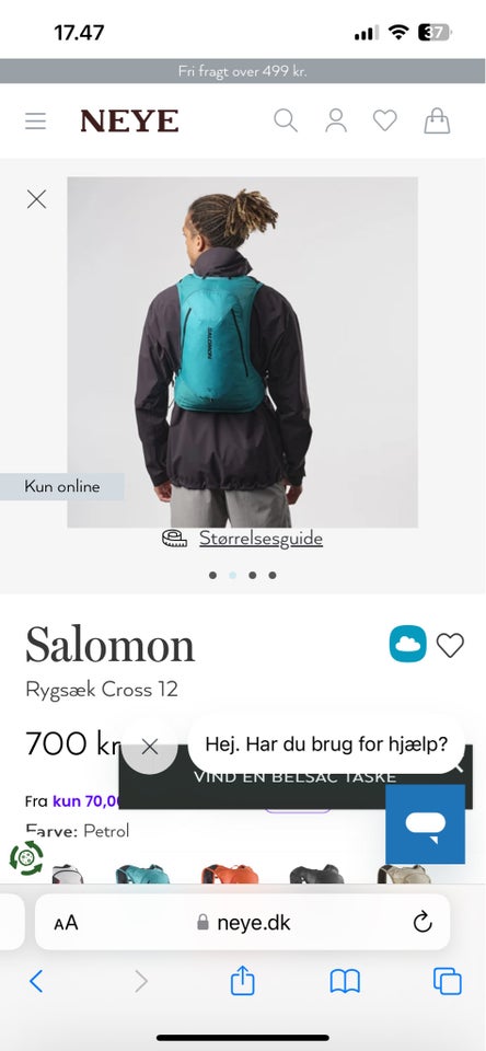 Sportstaske, Salomon Cross Unisex