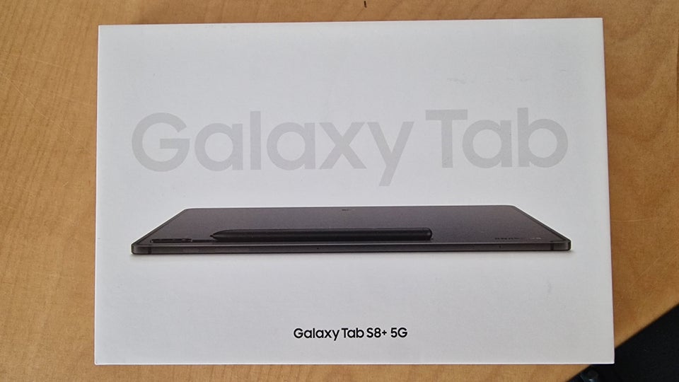 Samsung Tab s8+ 5G 124 tommer