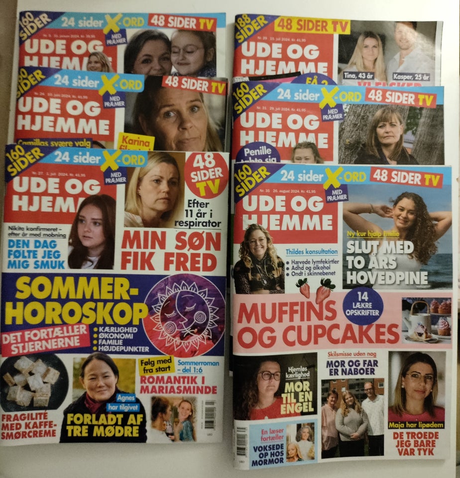 Ude og Hjemme Ugeblade emne: