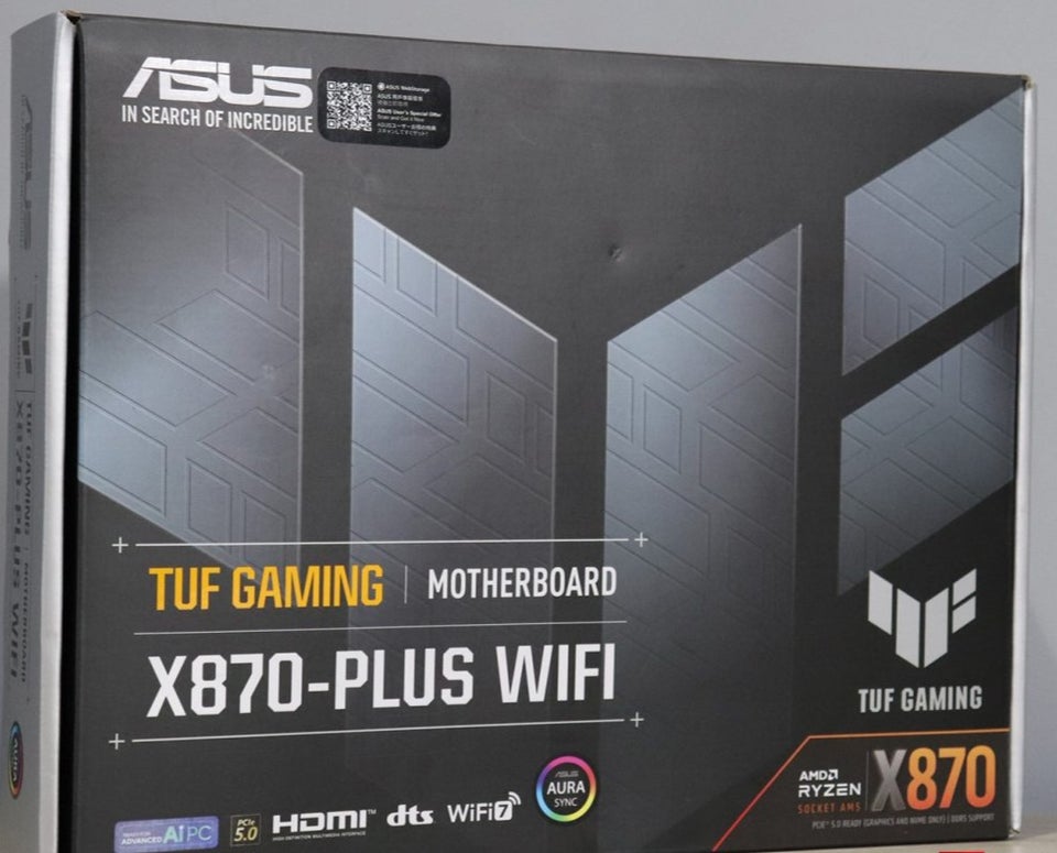 ATX AM5, Asus, ASUS TUF X870-PLUS