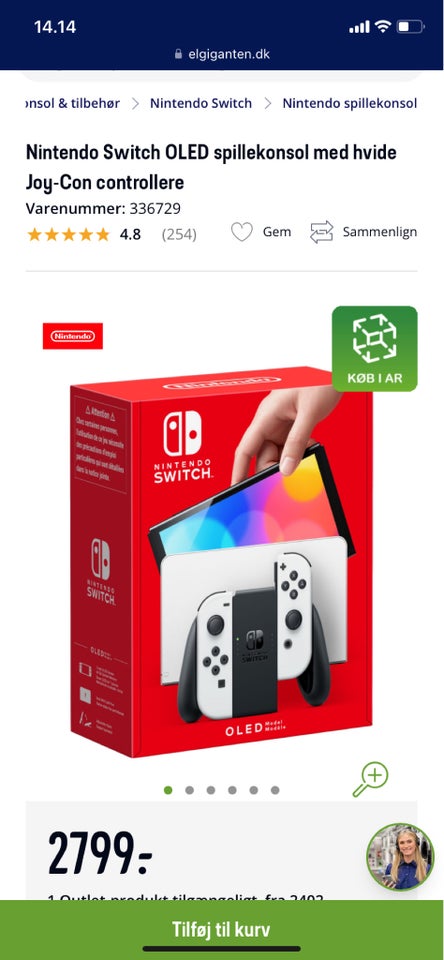 Nintendo Switch Oled Perfekt