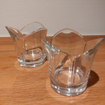 Glas Vase-lysestager Erik
