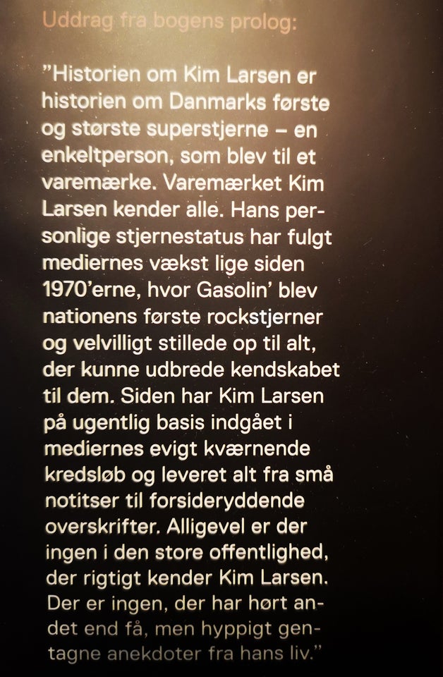 SOLISTEN, historien om KIM LARSEN,